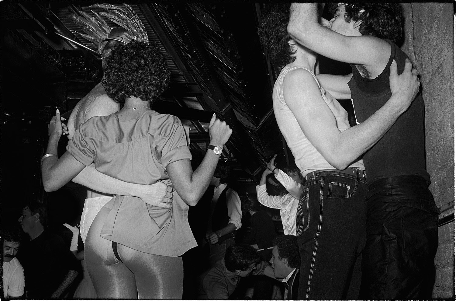 Dancing sex party club
