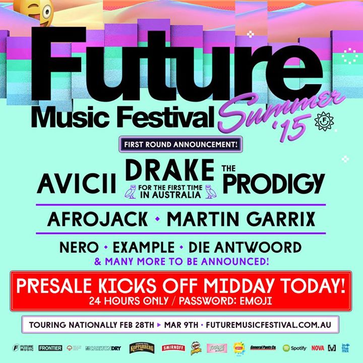 Future Music Festival Adds Hundreds Of Names To The 2015 Line-Up