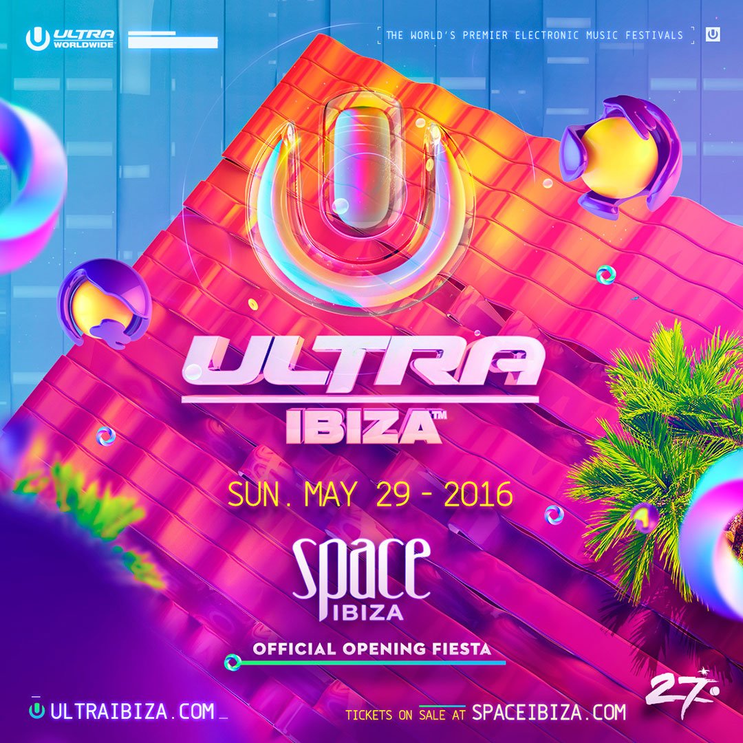 Ultra Music Festival Ibiza 2016, May 29, Ibiza, Spain