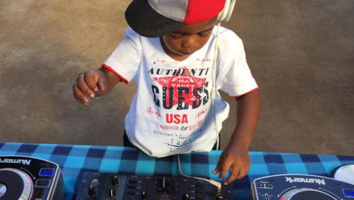  Two-Year-Old DJ Arch Jnr