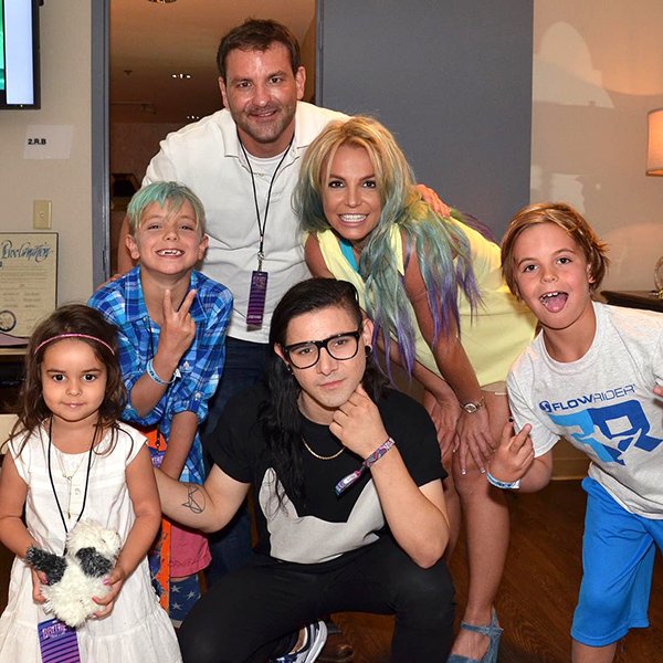 Skrillex Shows Up For Britney Spears In Awesome Way