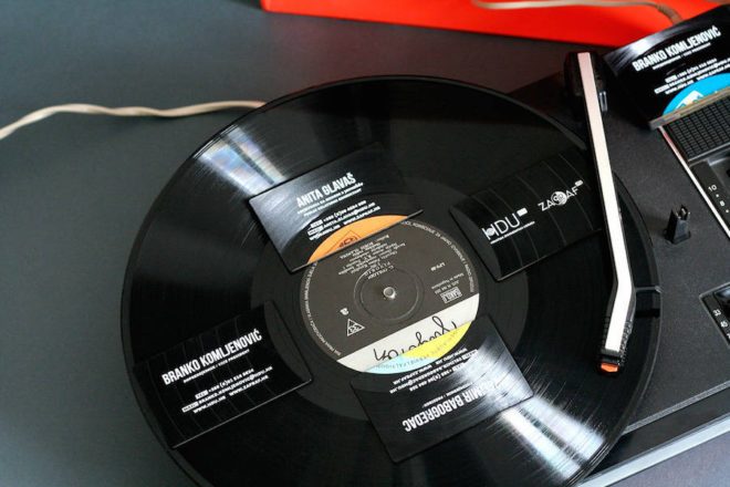 These Phonographic Business Cards Play On Vinyl