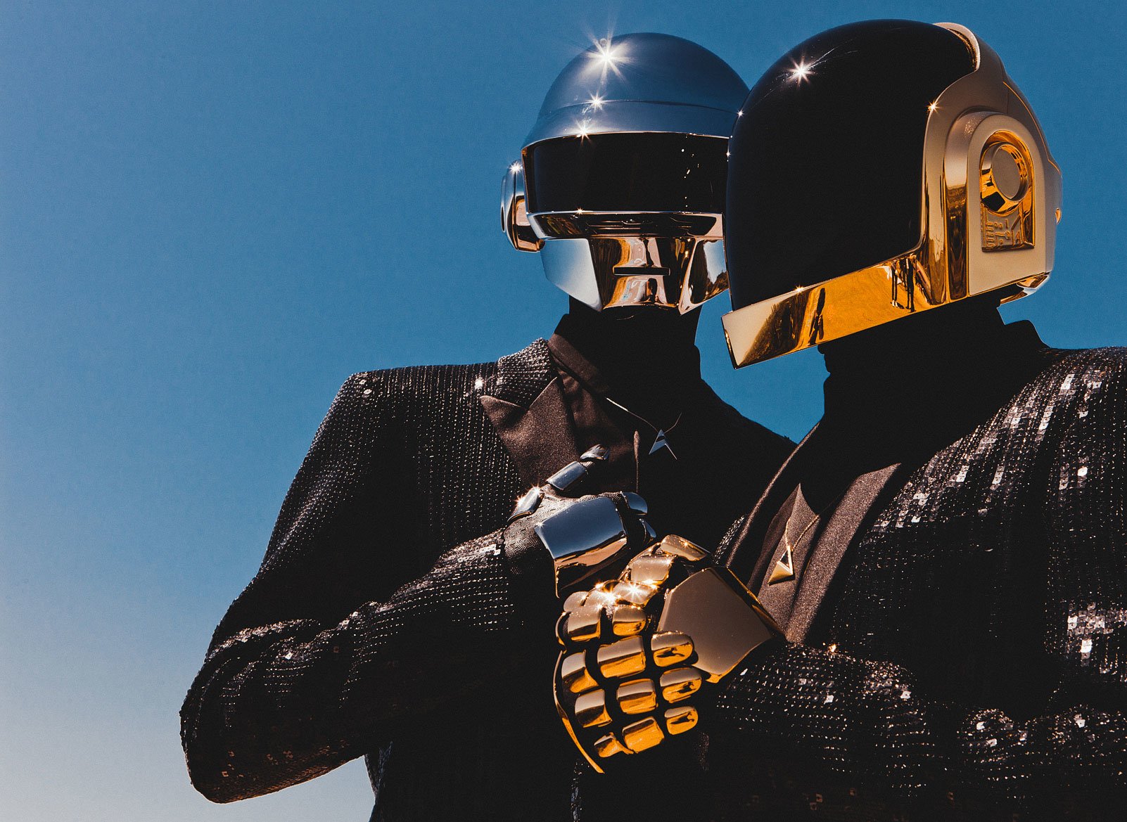 daft punk without helmets