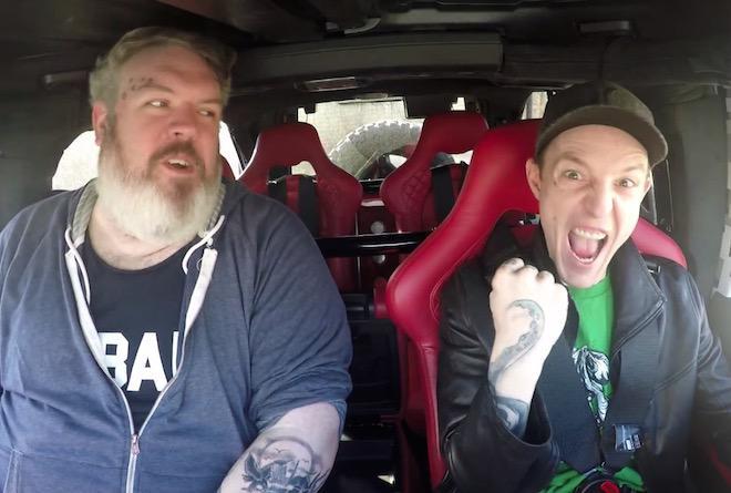 Deadmau5 And Hodor From 'Game Of Thrones' On A Coffee Run