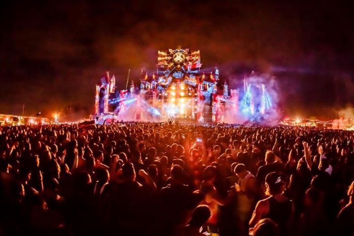 Defqon. 1 festival in Penrith