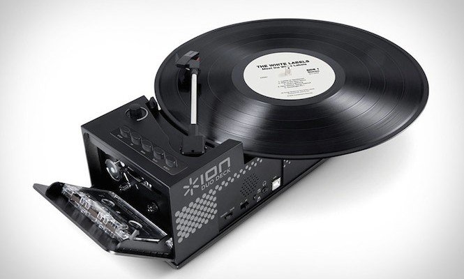 Duo Deck USB Turntable & Cassette