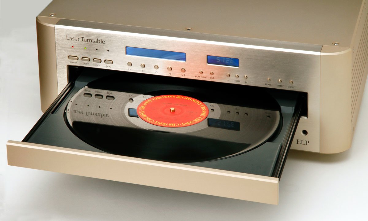 Новый Laser Turntable Plays воспроизводит ваши записи, даже не прикасаясь к ним