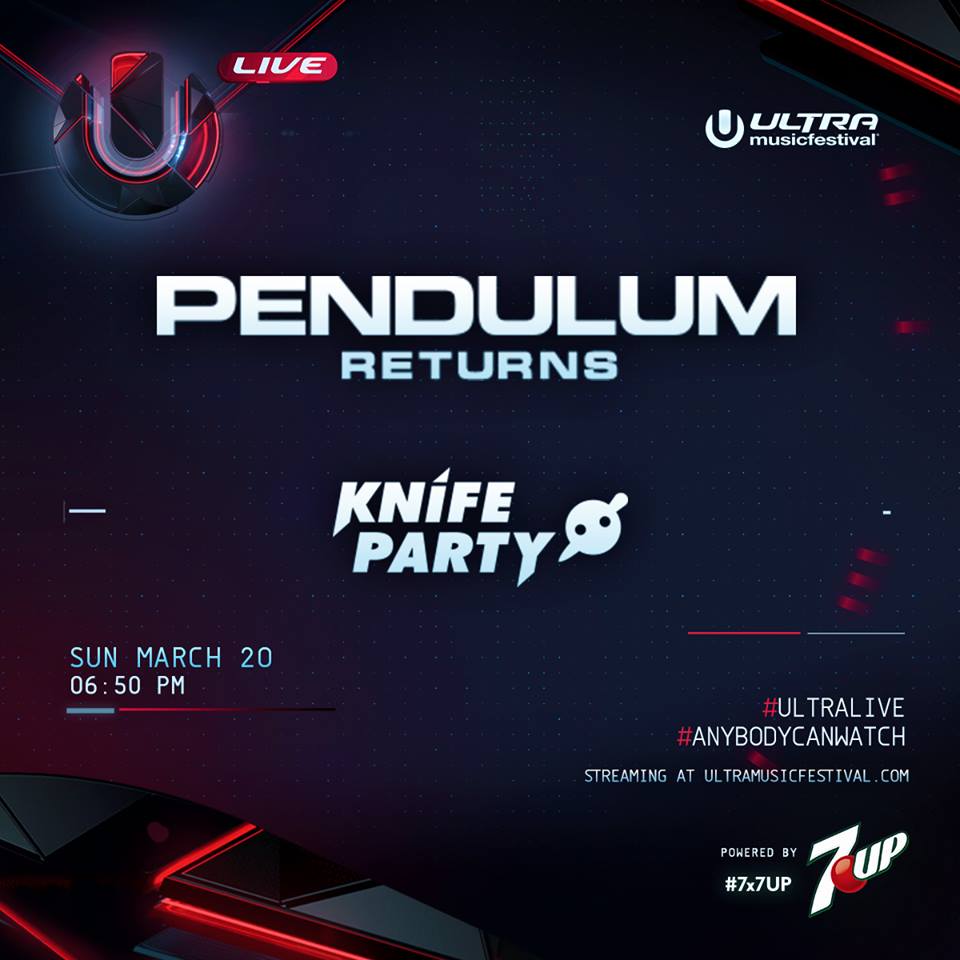 Потрясающее видео закрытия Ultra Майами в исполнении Pendulum и Knife Party
