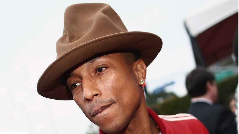 Pharrell Grammys hat