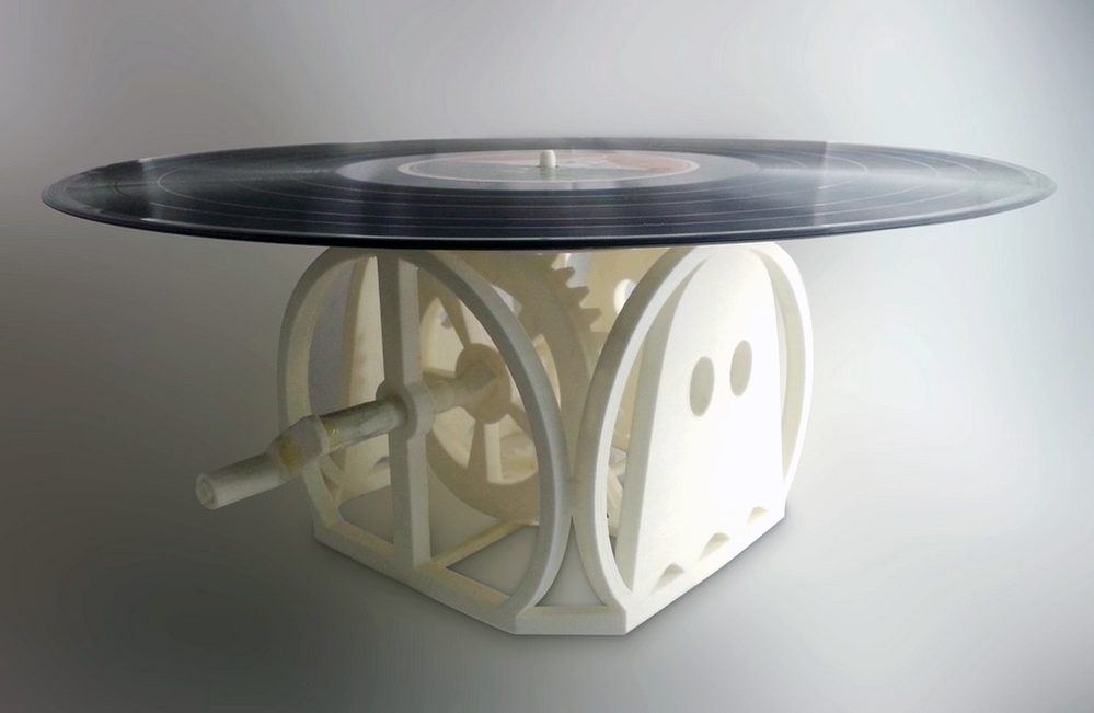 Someone Printed a Working Turntable