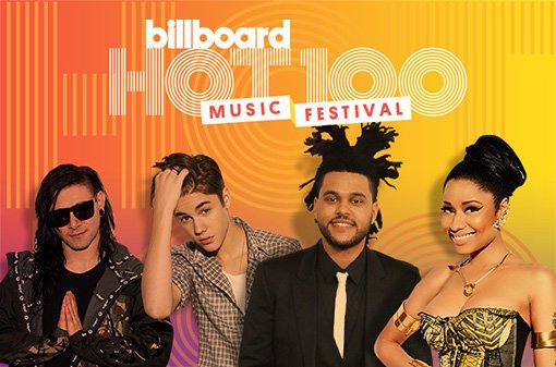Skrillex, Justin Bieber, And Kygo To Perform At Billboard Hot 100 Festival