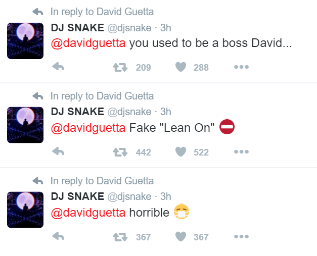 Diplo и DJ Snake в неистовом бешенстве от David Guetta
