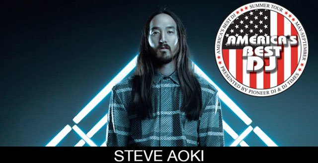 Steve Aoki Voted America’s Best DJ 2015