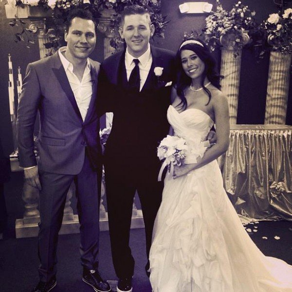 This couple was just married by Tiesto…