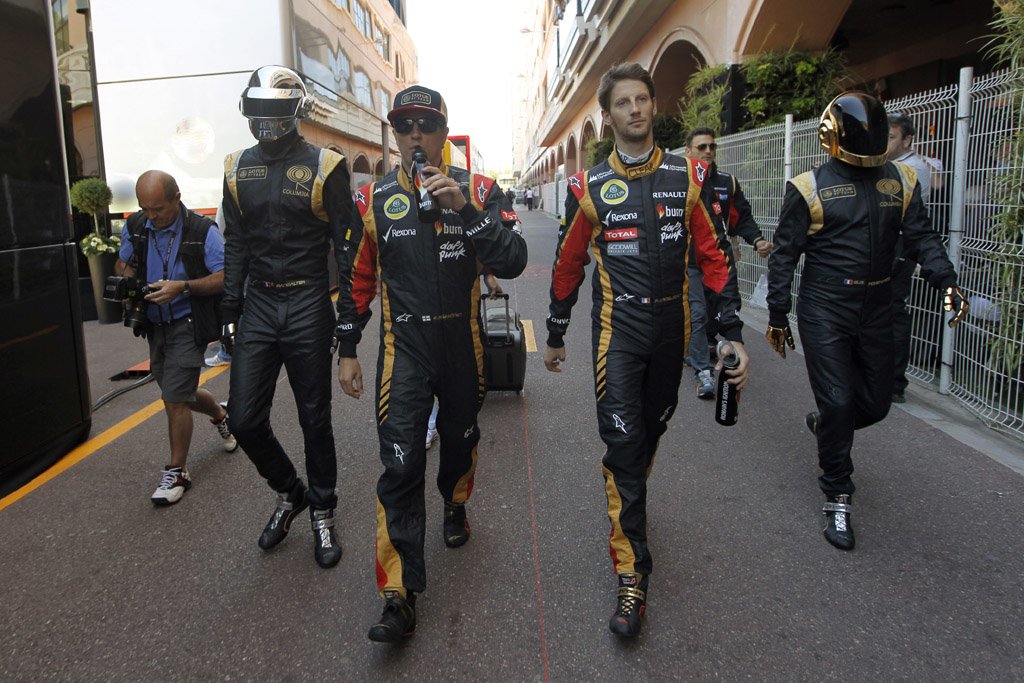 DAFT PUNK makes appearance at Monaco Grand Prix